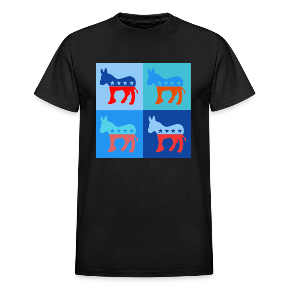 DEM DONKEY TEE - black