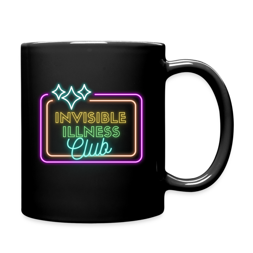 INVISIBLE ILLNESS CLUB MUG - black
