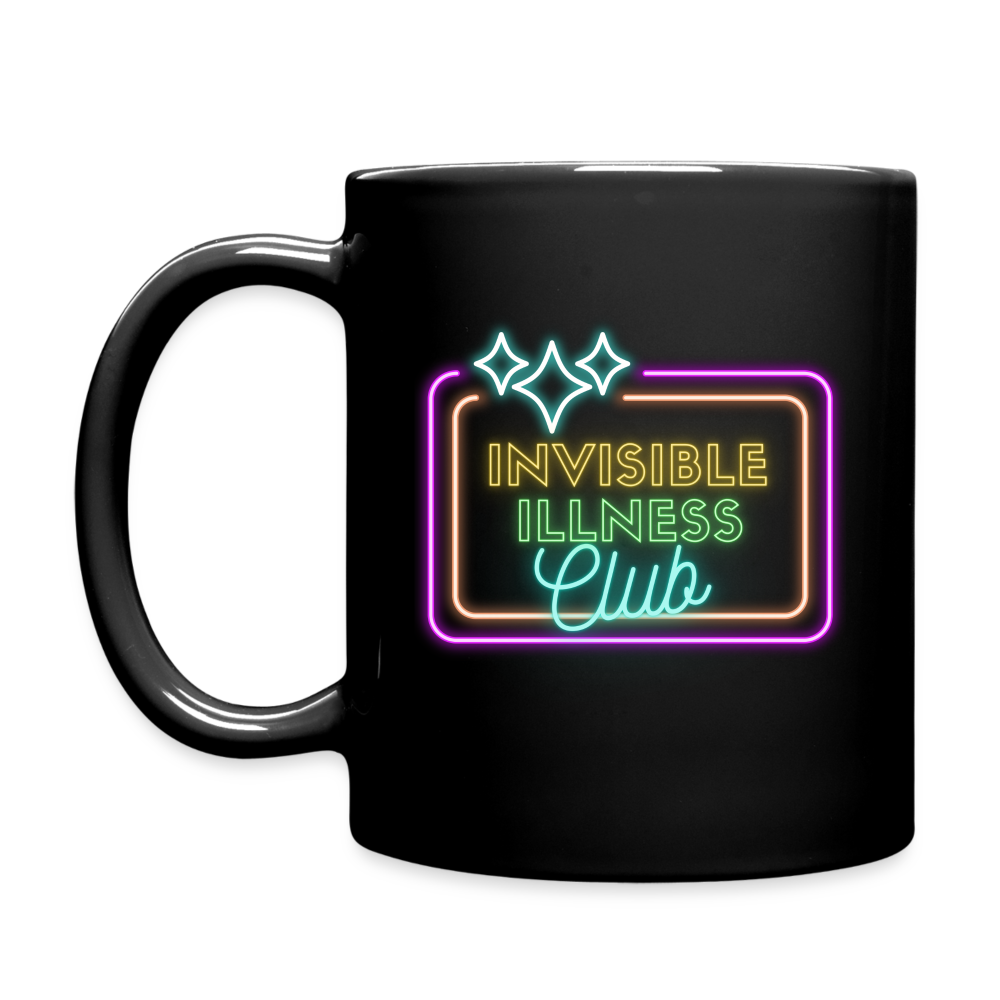 INVISIBLE ILLNESS CLUB MUG - black