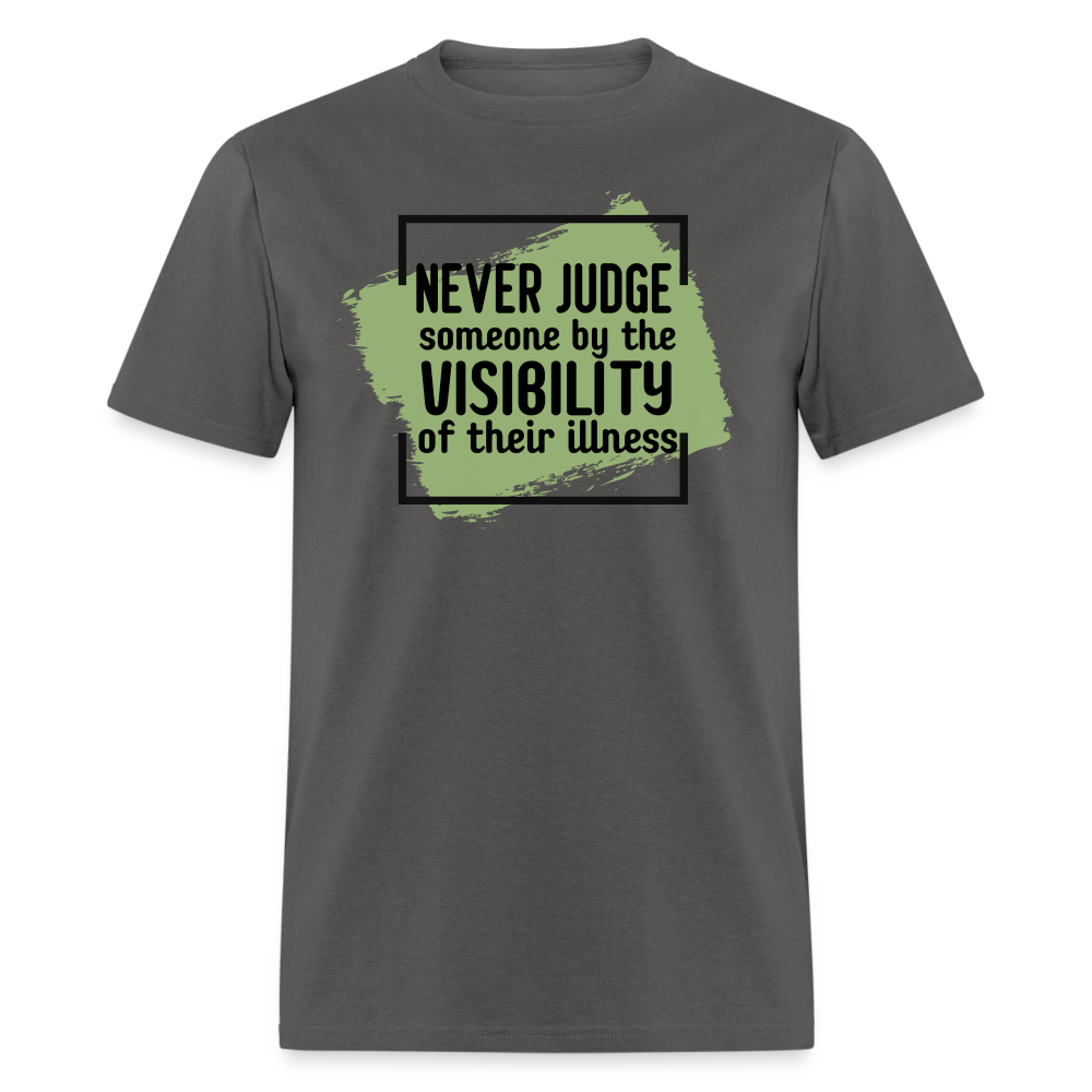 VISIBILITY TEE - charcoal