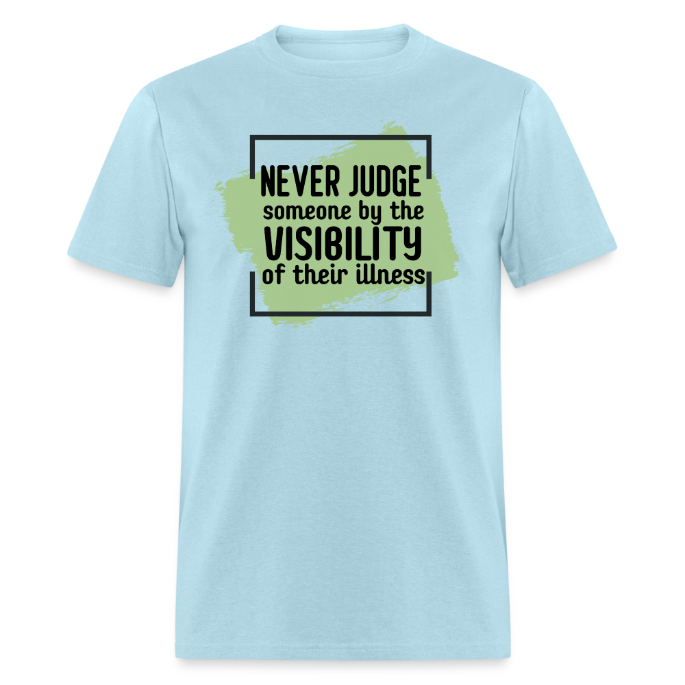 VISIBILITY TEE - powder blue