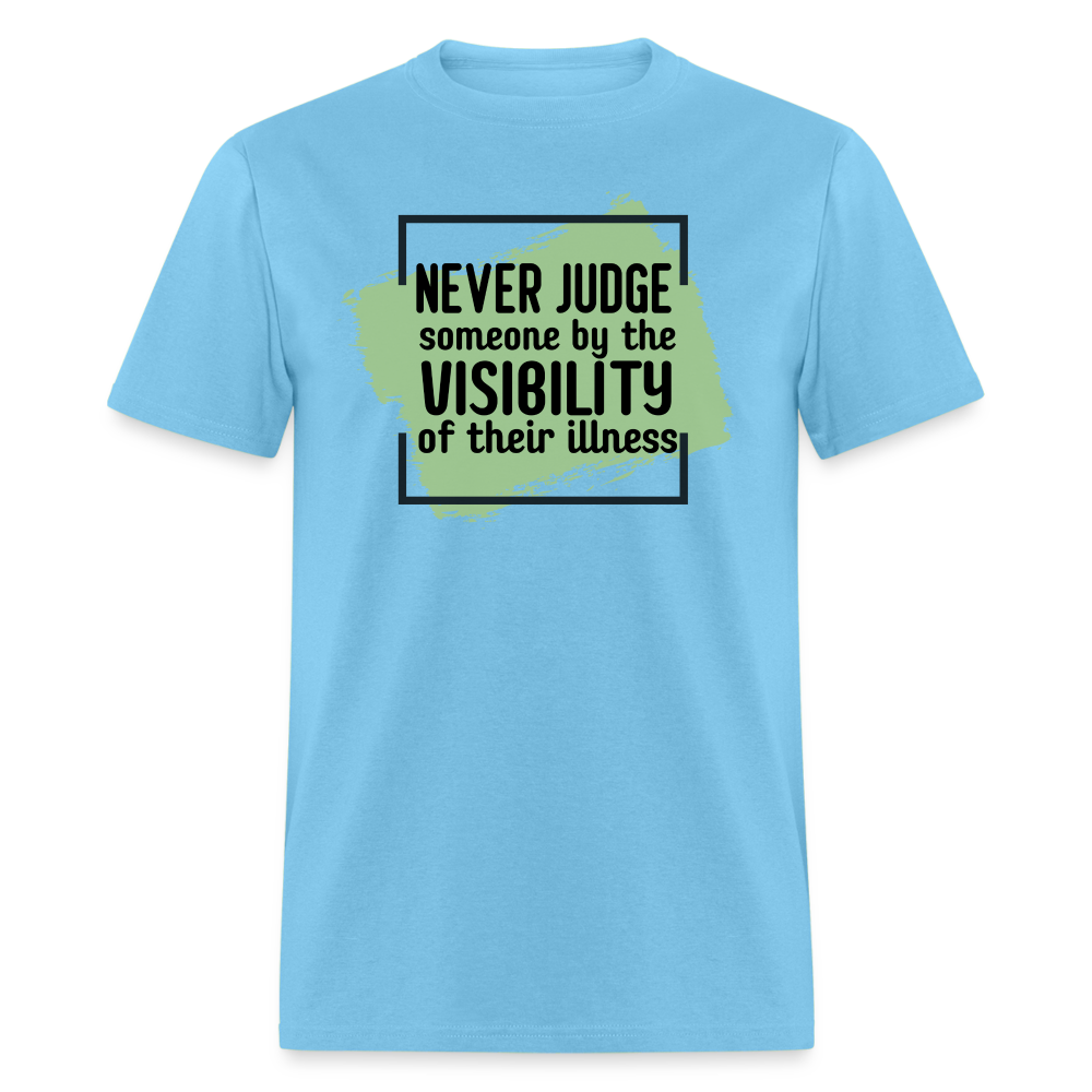 VISIBILITY TEE - aquatic blue