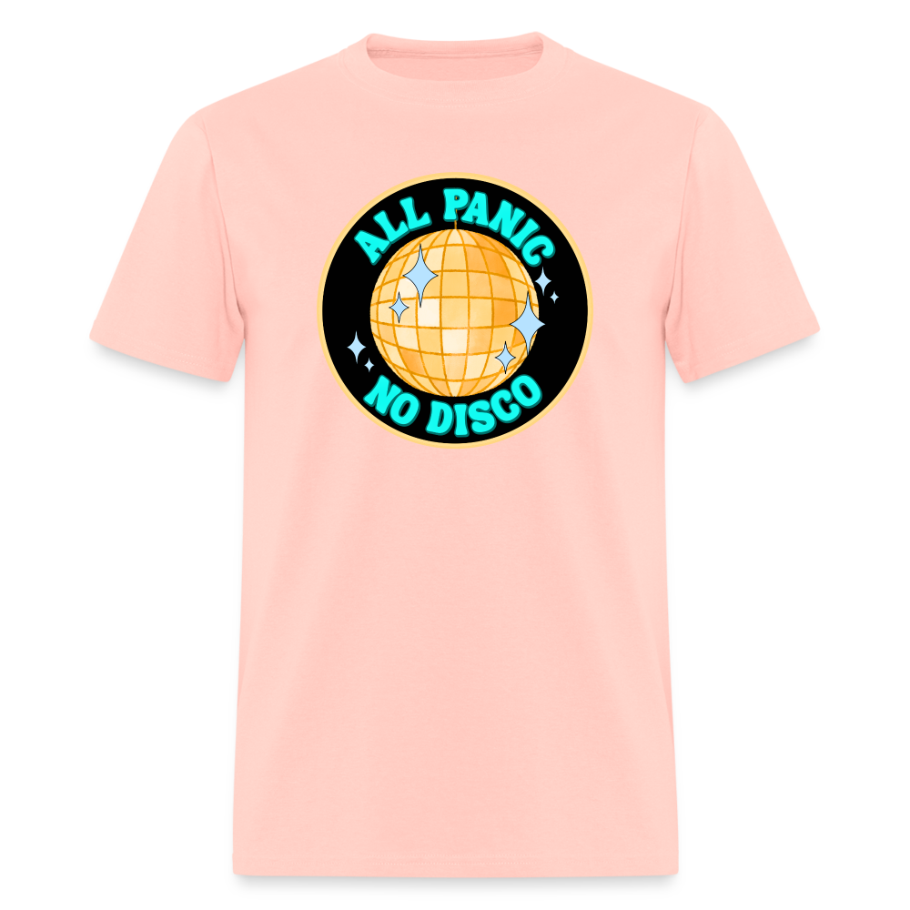 ALL PANIC NO DISCO TEE - blush pink