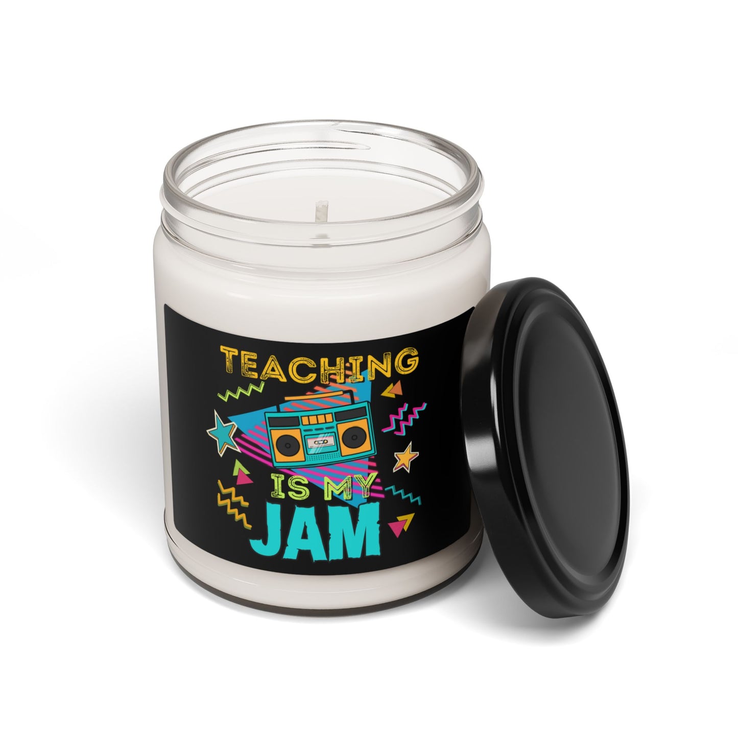 TEACHING IS MY JAM Scented Soy Candle, 9oz