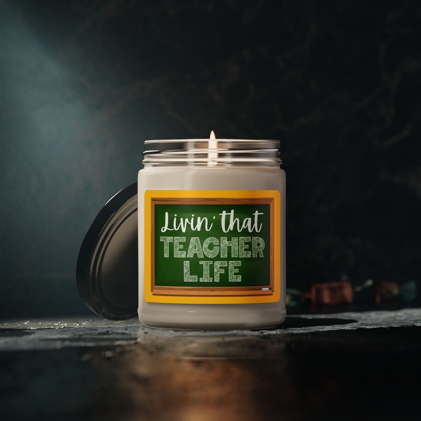 LIVIN’ THAT TEACHER LIFE Scented Soy Candle, 9oz