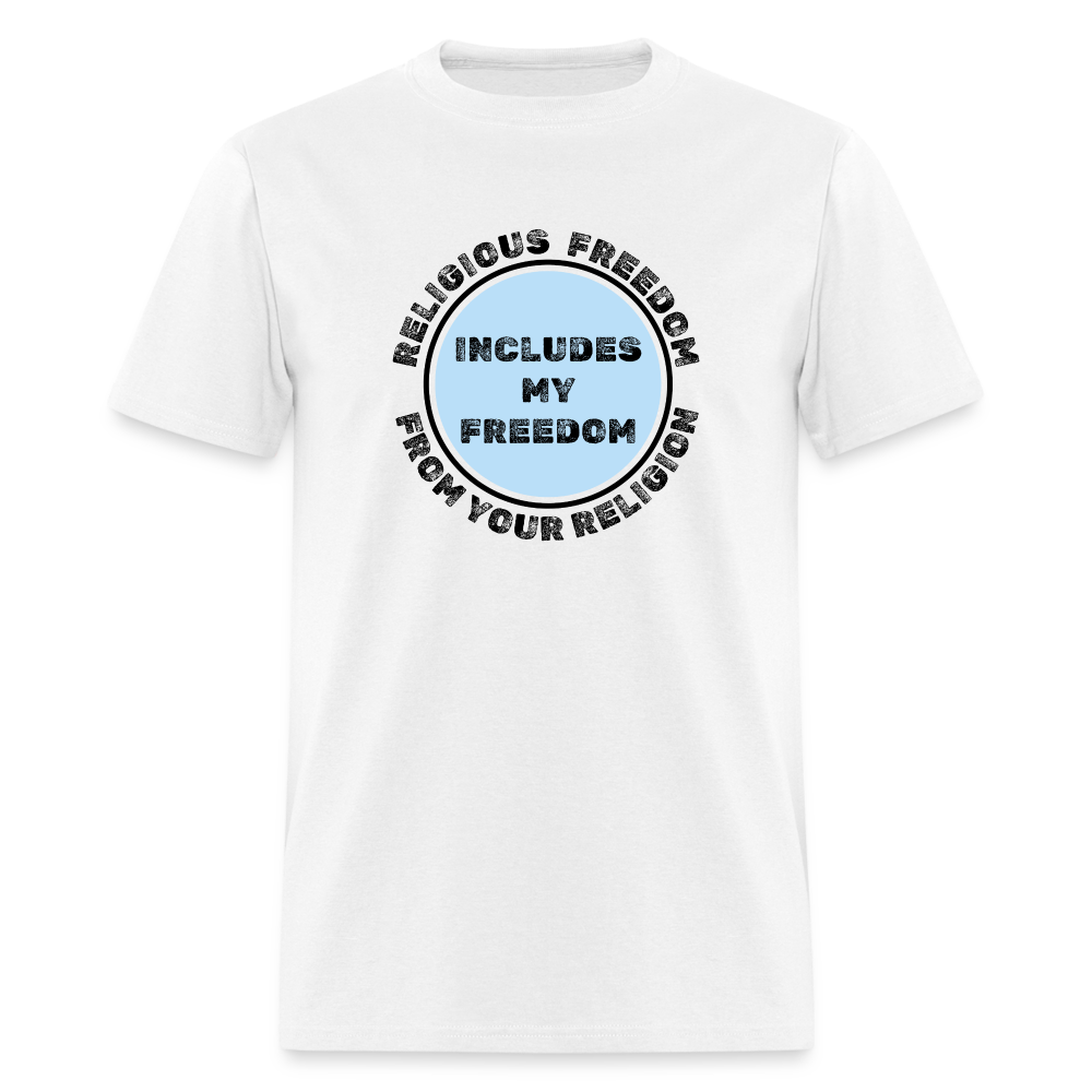 RELIGIOUS FREEDOM TEE - white