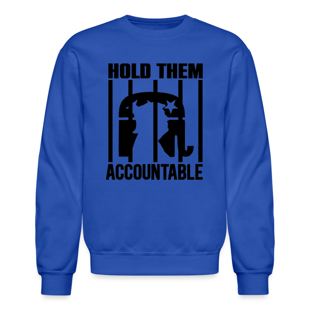 HOLD THEM ACCOUNTABLE CREW - BLACK DESIGN