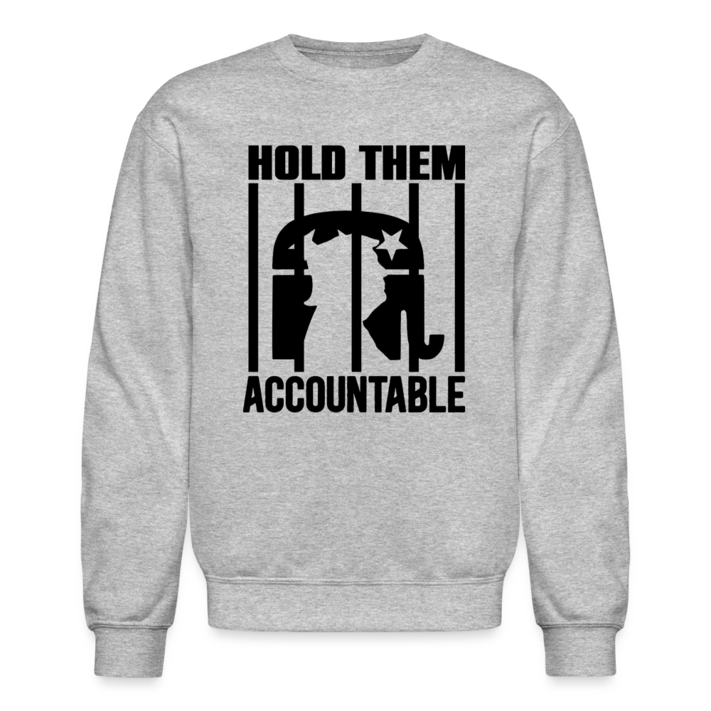 HOLD THEM ACCOUNTABLE CREW - BLACK DESIGN