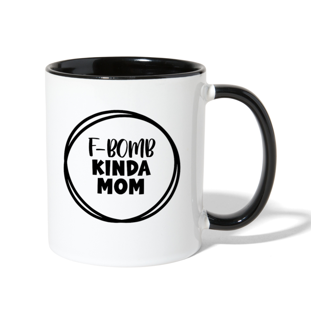 FBOMB MOM MUG - white/black