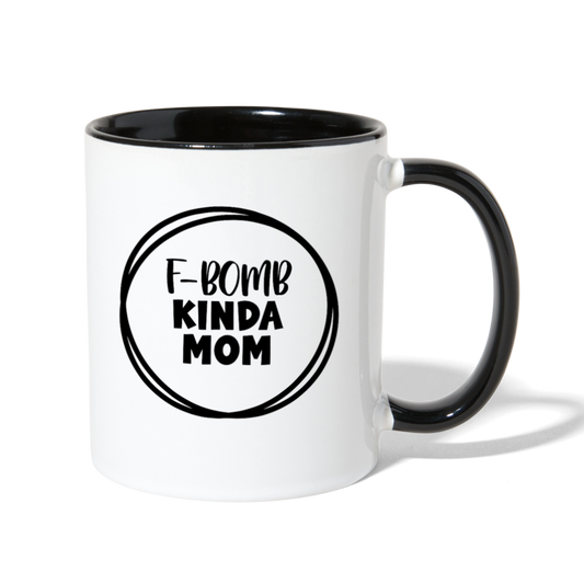 FBOMB MOM MUG - white/black