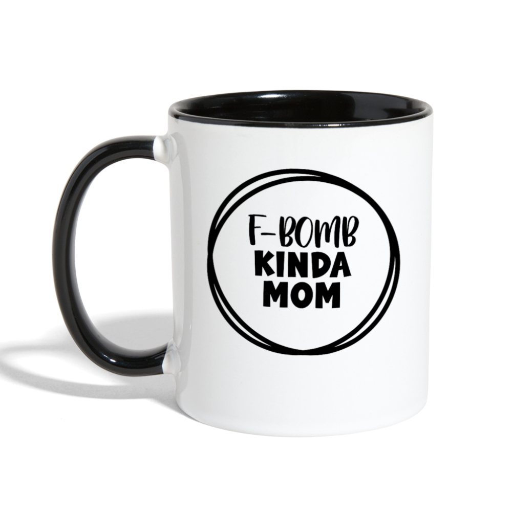 FBOMB MOM MUG - white/black