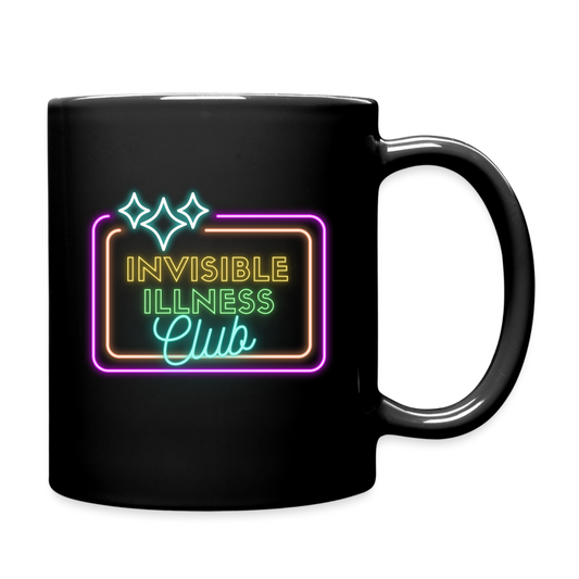 INVISIBLE ILLNESS CLUB MUG - black