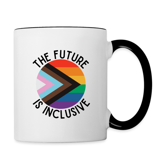 FUTURE IS INCLUSIVE MUG - white/black