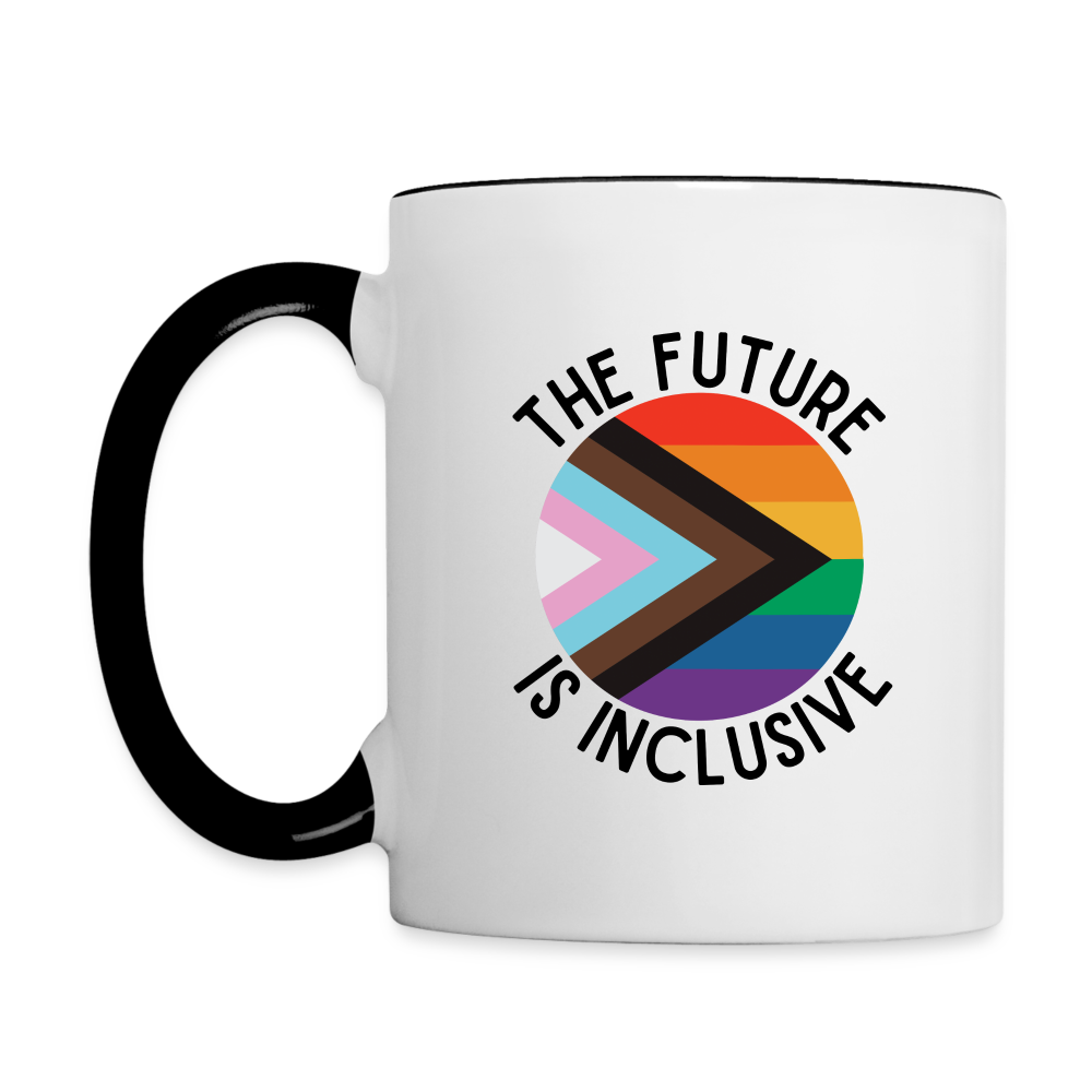 FUTURE IS INCLUSIVE MUG - white/black