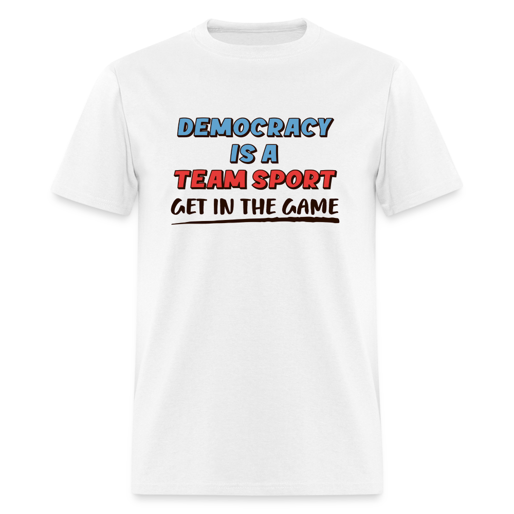 TEAM SPORT TEE - white