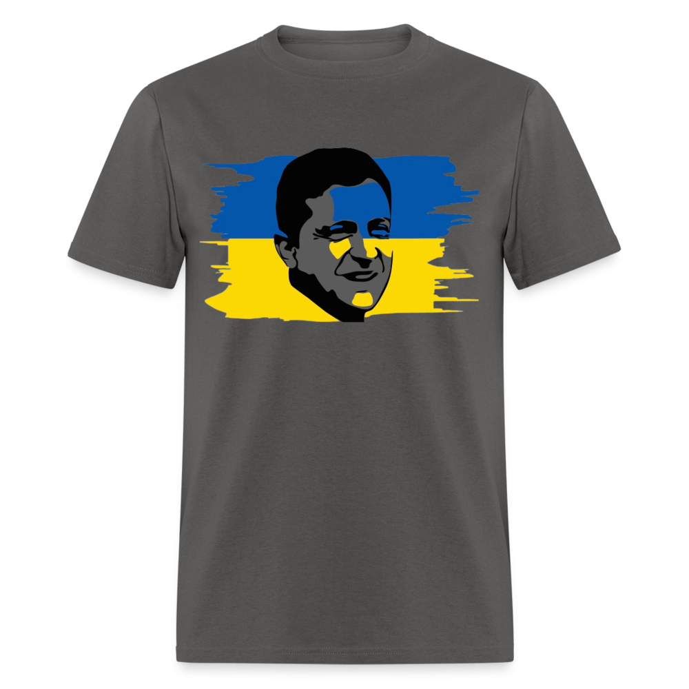 ZELENSKYY  TEE - charcoal