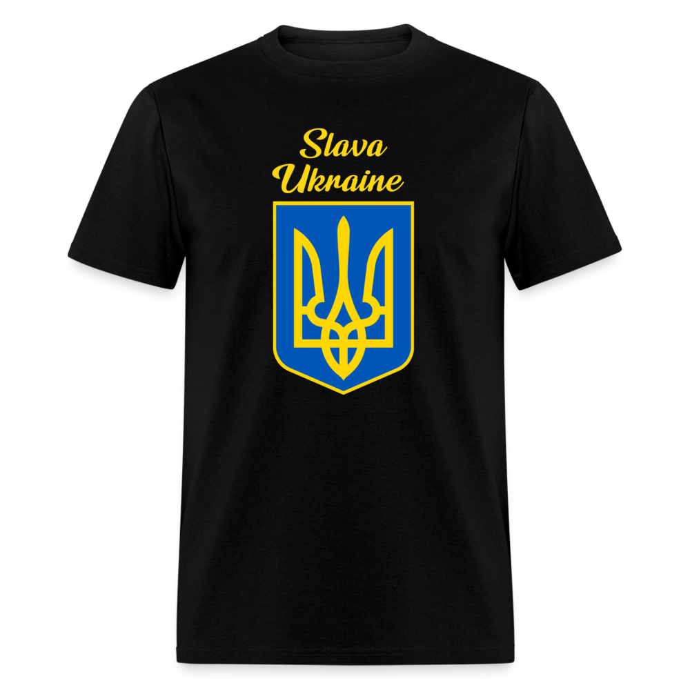 SLAVA UKRAINE TEE - black