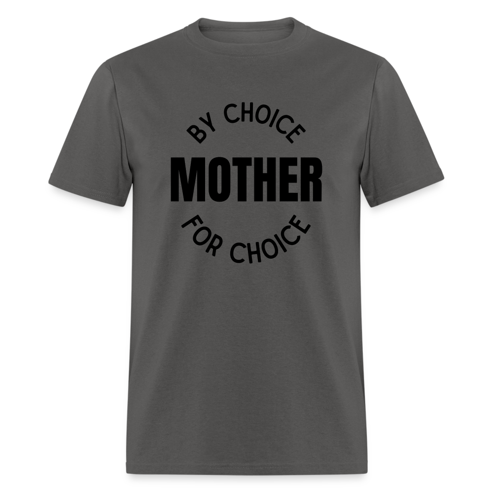 MOTHER BY CHOICE TEE - charcoal