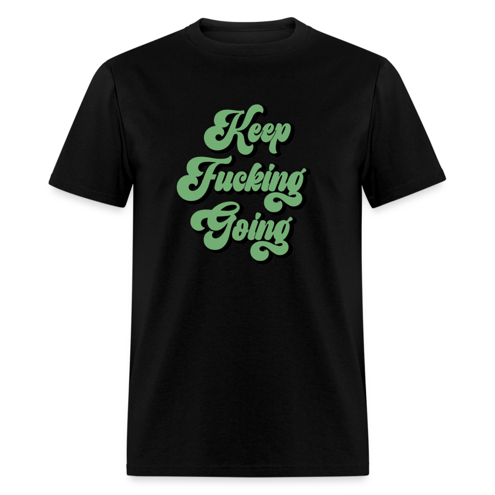 KEEP GOING TEE - black