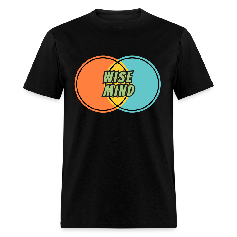 WISE MIND TEE - black