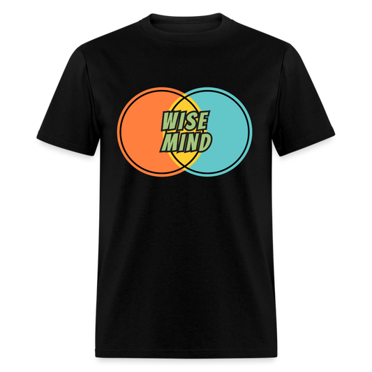 WISE MIND TEE - black