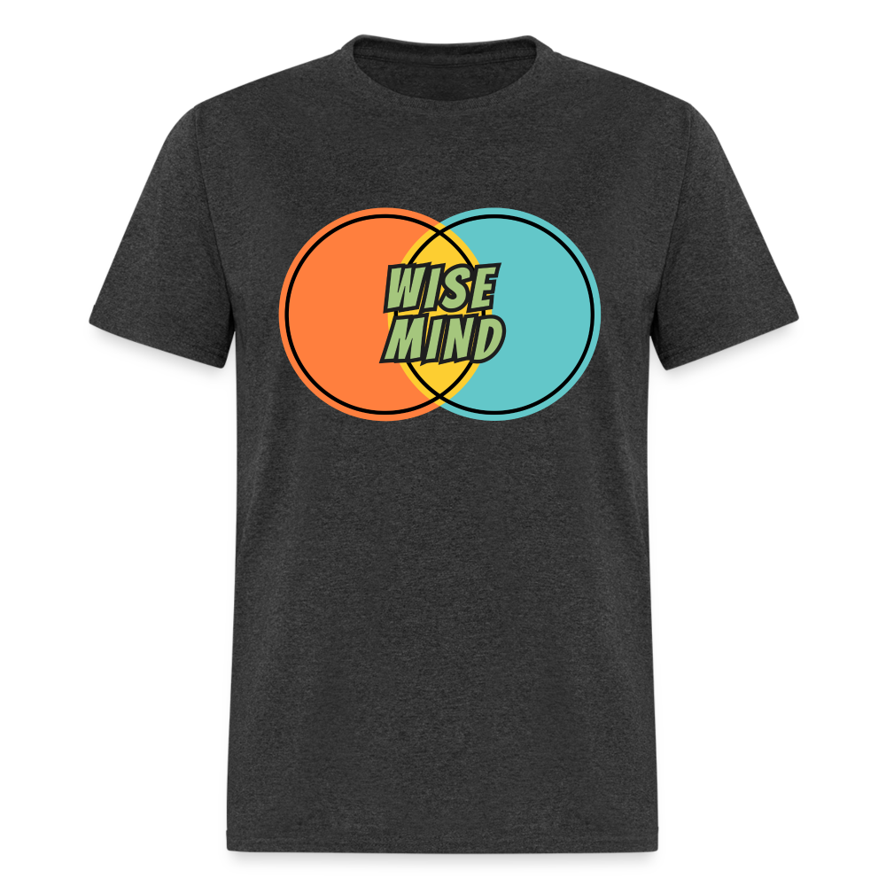 WISE MIND TEE - heather black