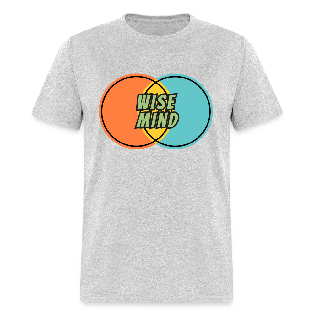 WISE MIND TEE - heather gray