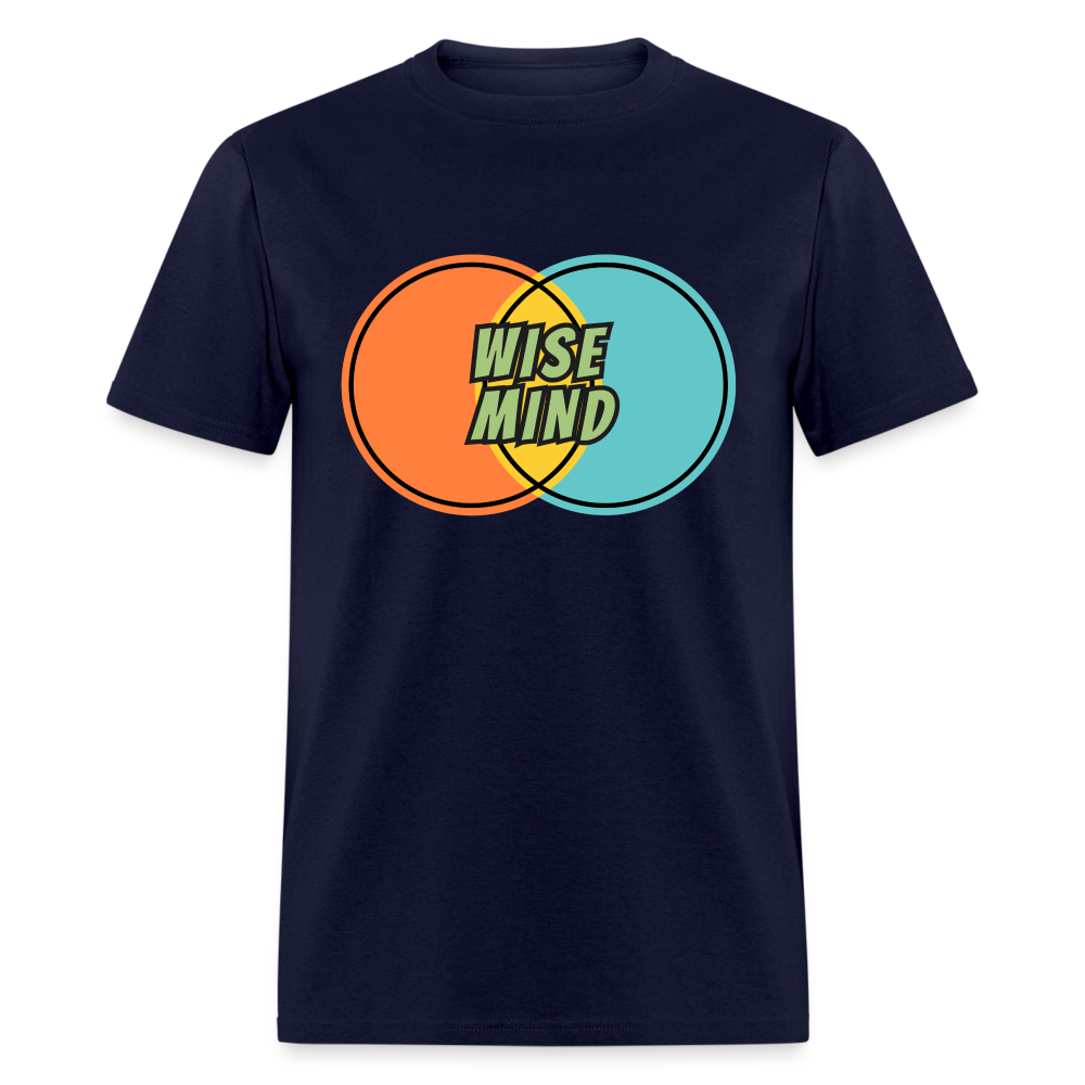 WISE MIND TEE - navy