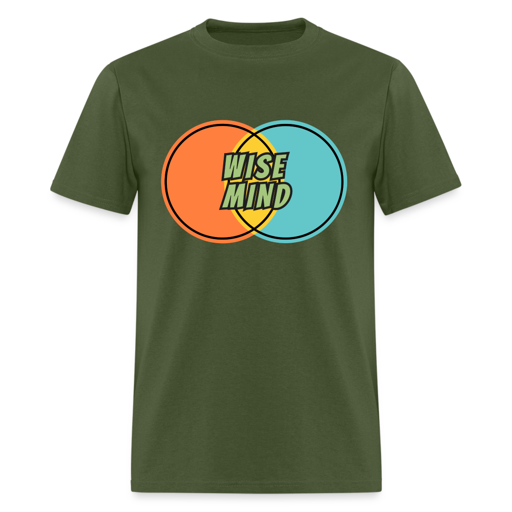 WISE MIND TEE - military green