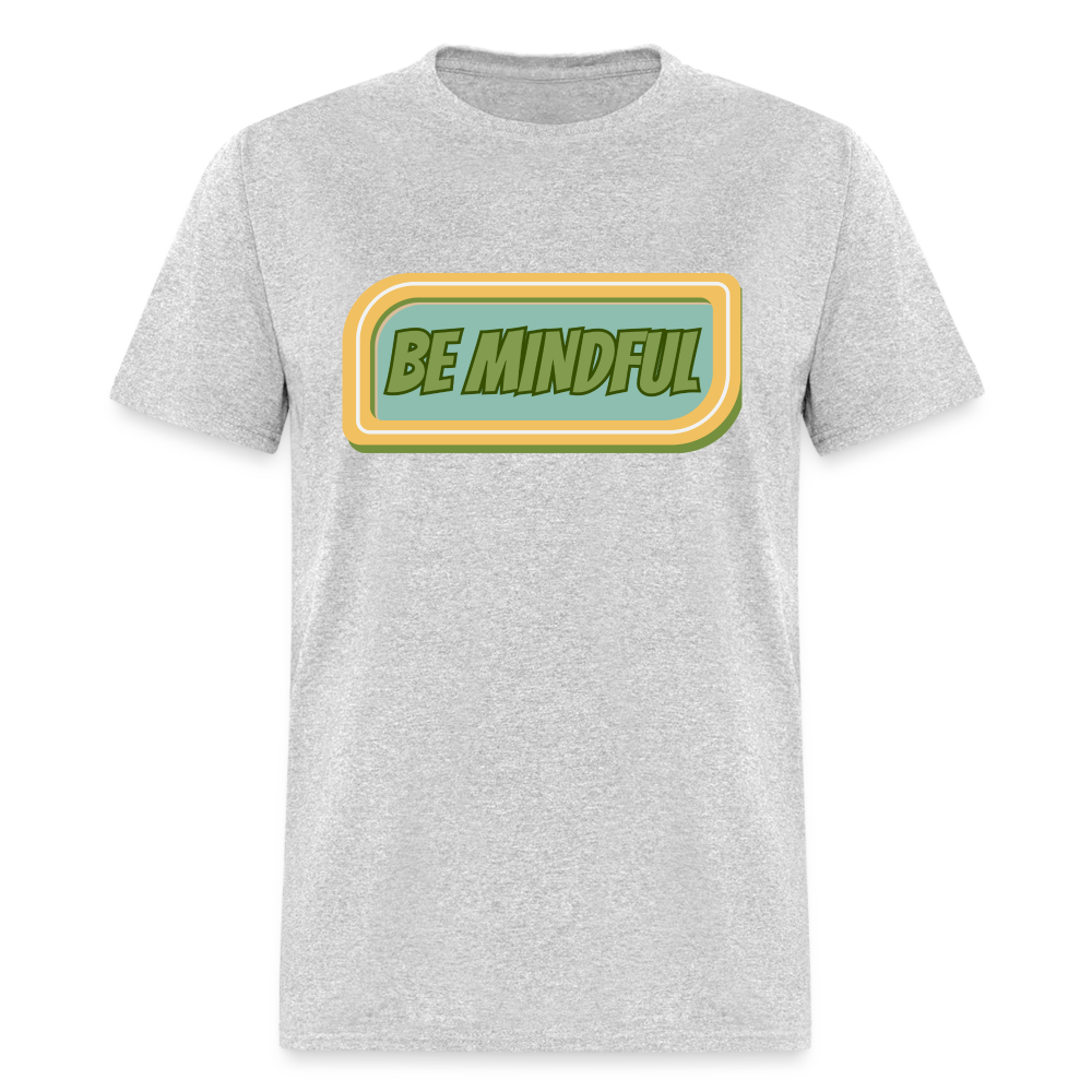 MINDFUL TEE - heather gray