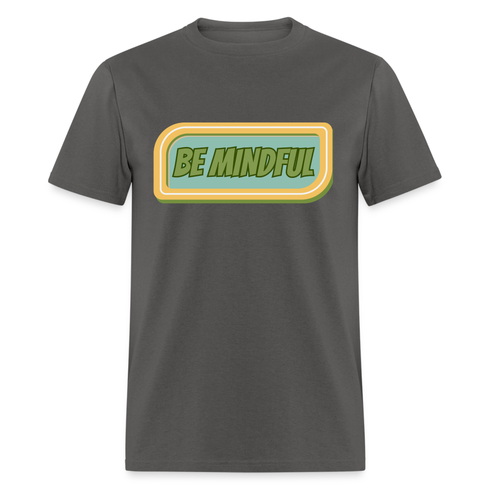 MINDFUL TEE - charcoal