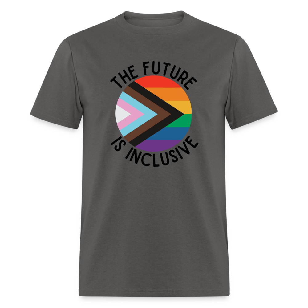 FUTURE IS INCLUSIVE TEE - charcoal