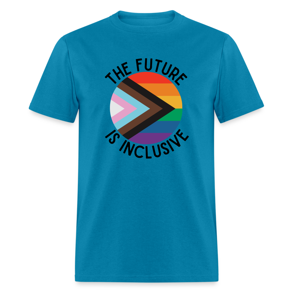 FUTURE IS INCLUSIVE TEE - turquoise