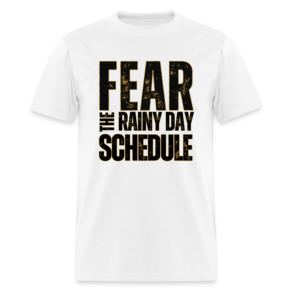 FEAR THE RAINY DAY TEE - white