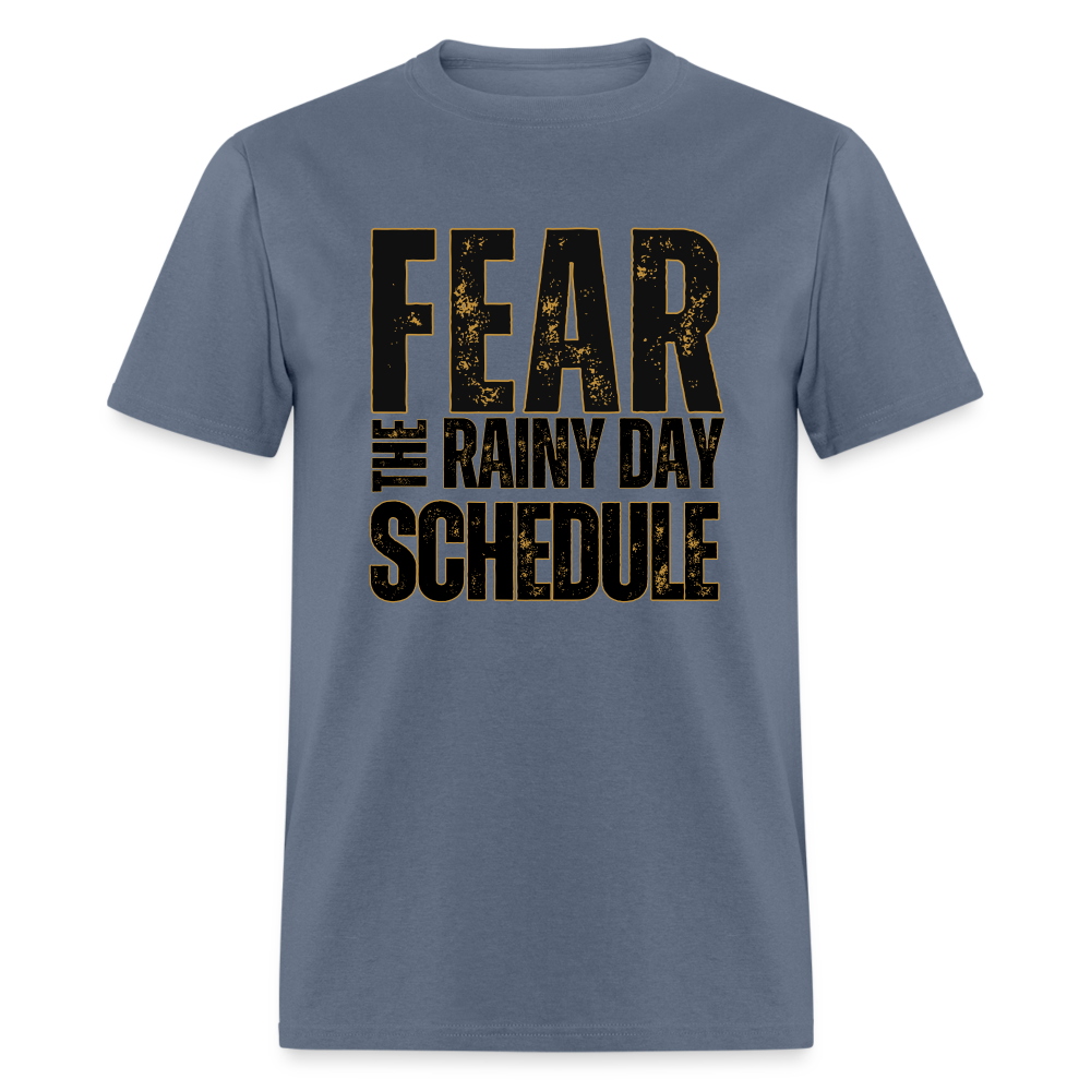 FEAR THE RAINY DAY TEE - denim