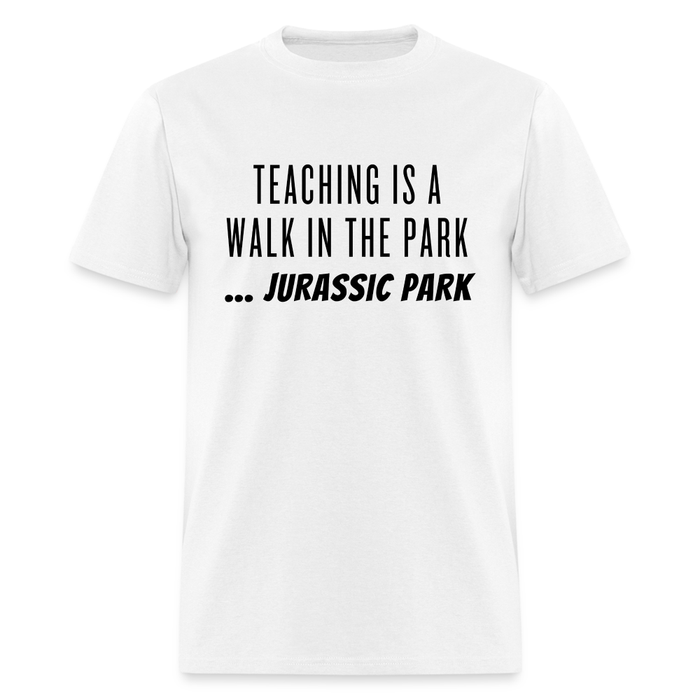 WALK IN THE PARK TEE - white