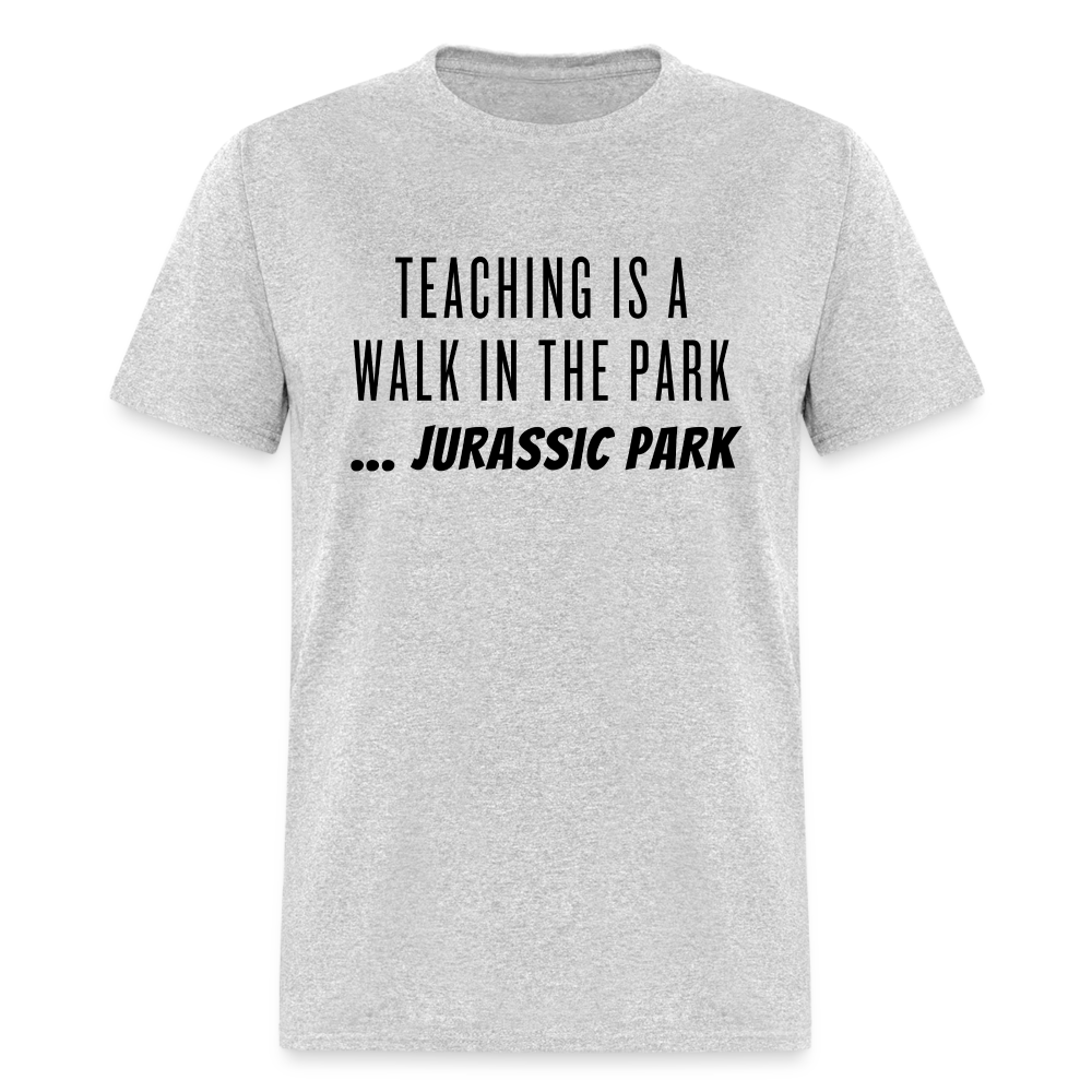 WALK IN THE PARK TEE - heather gray