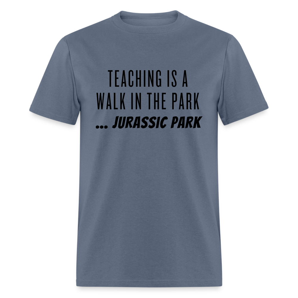 WALK IN THE PARK TEE - denim