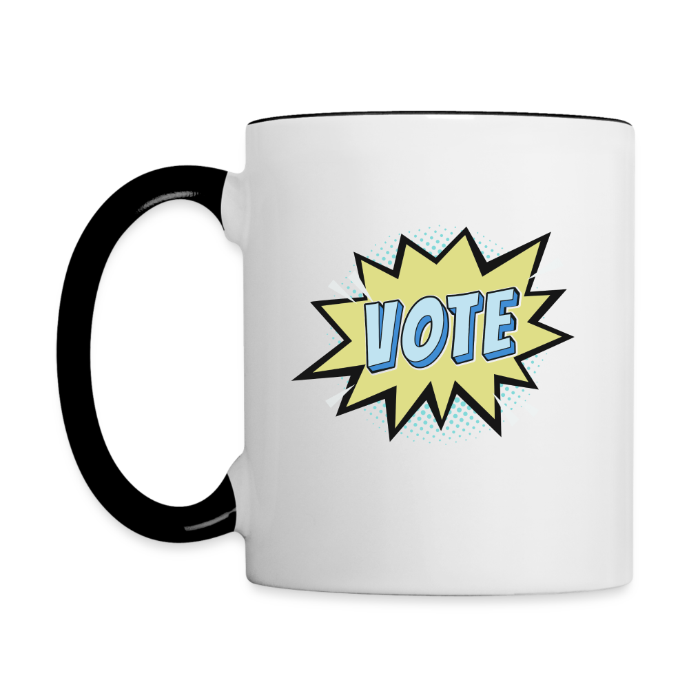 VOTE MUG - white/black