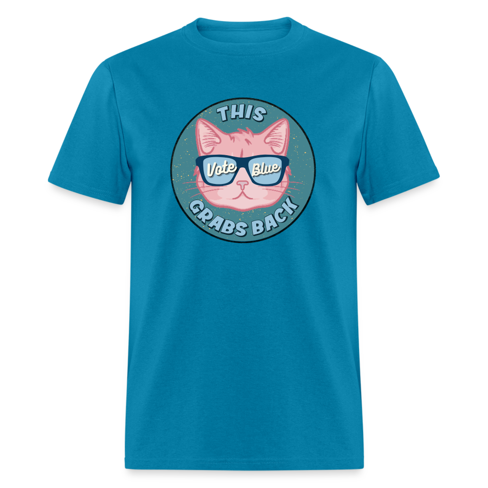 GRABS BACK TEE - turquoise