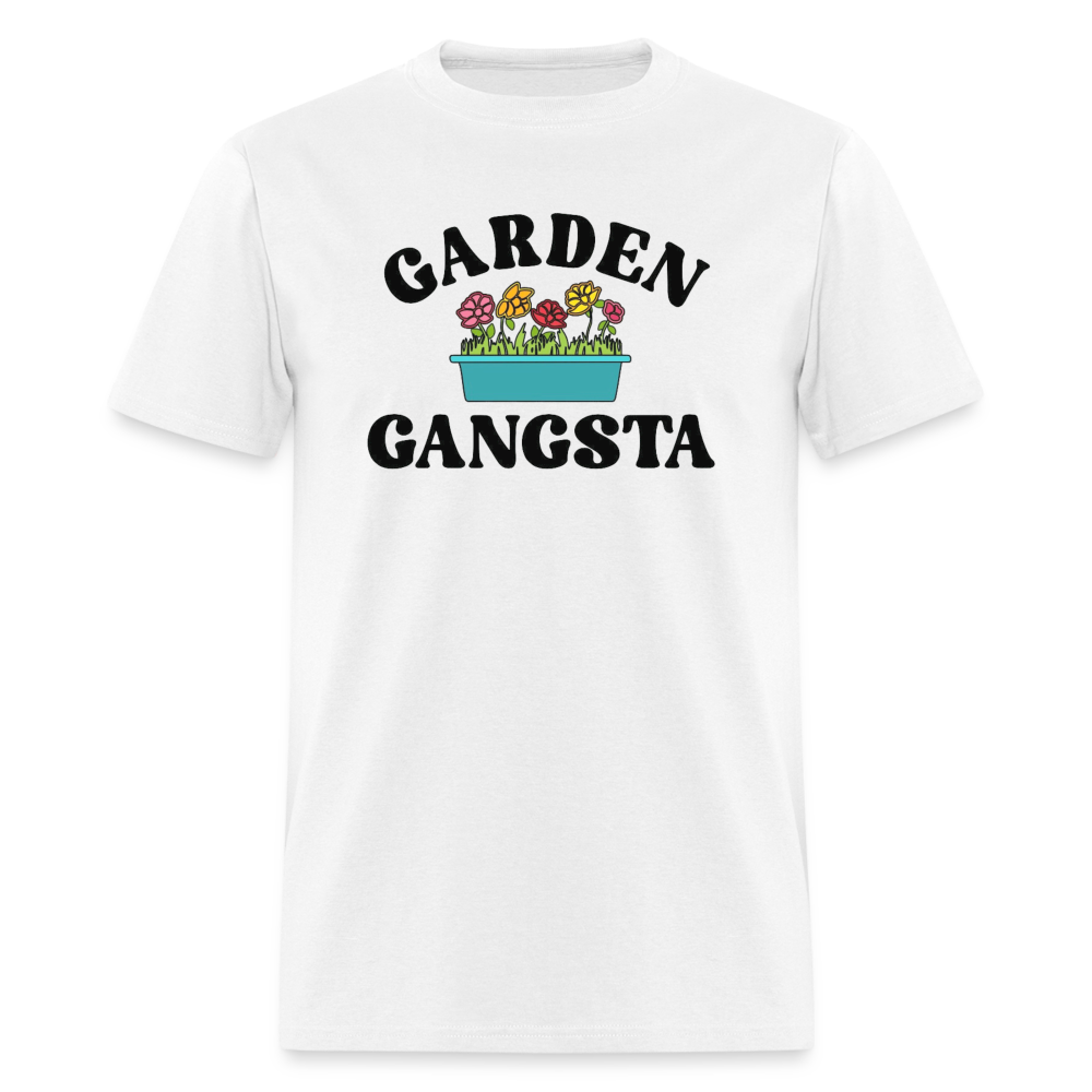 GARDEN GANGSTA TEE - white