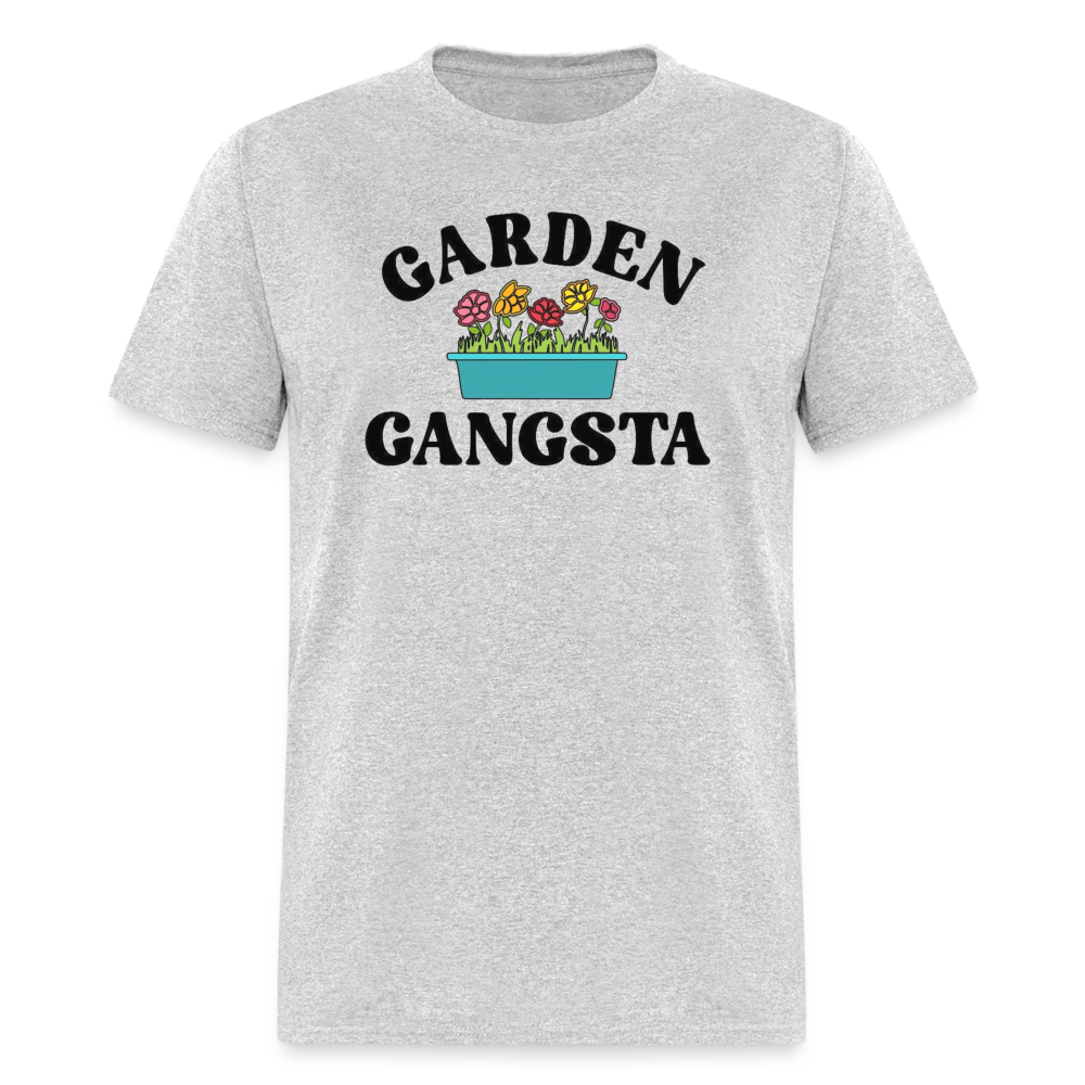 GARDEN GANGSTA TEE - heather gray