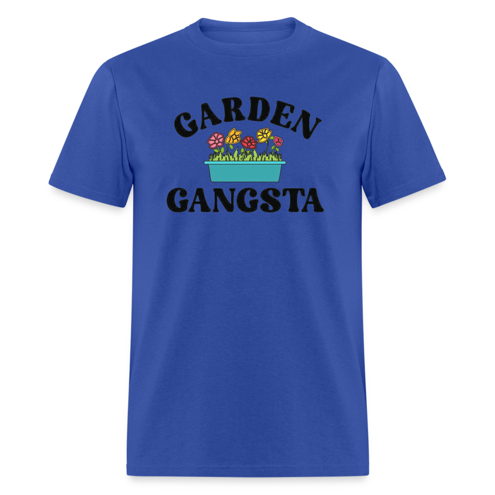 GARDEN GANGSTA TEE - royal blue