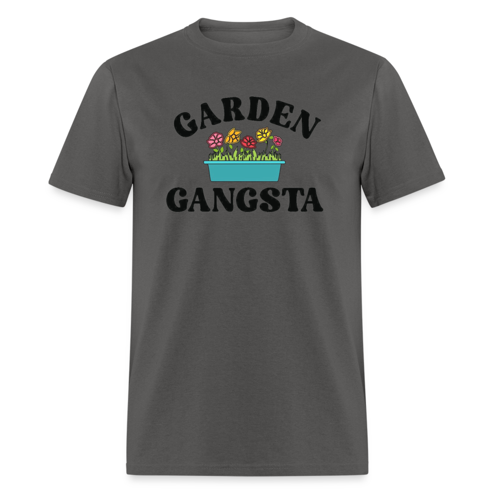 GARDEN GANGSTA TEE - charcoal