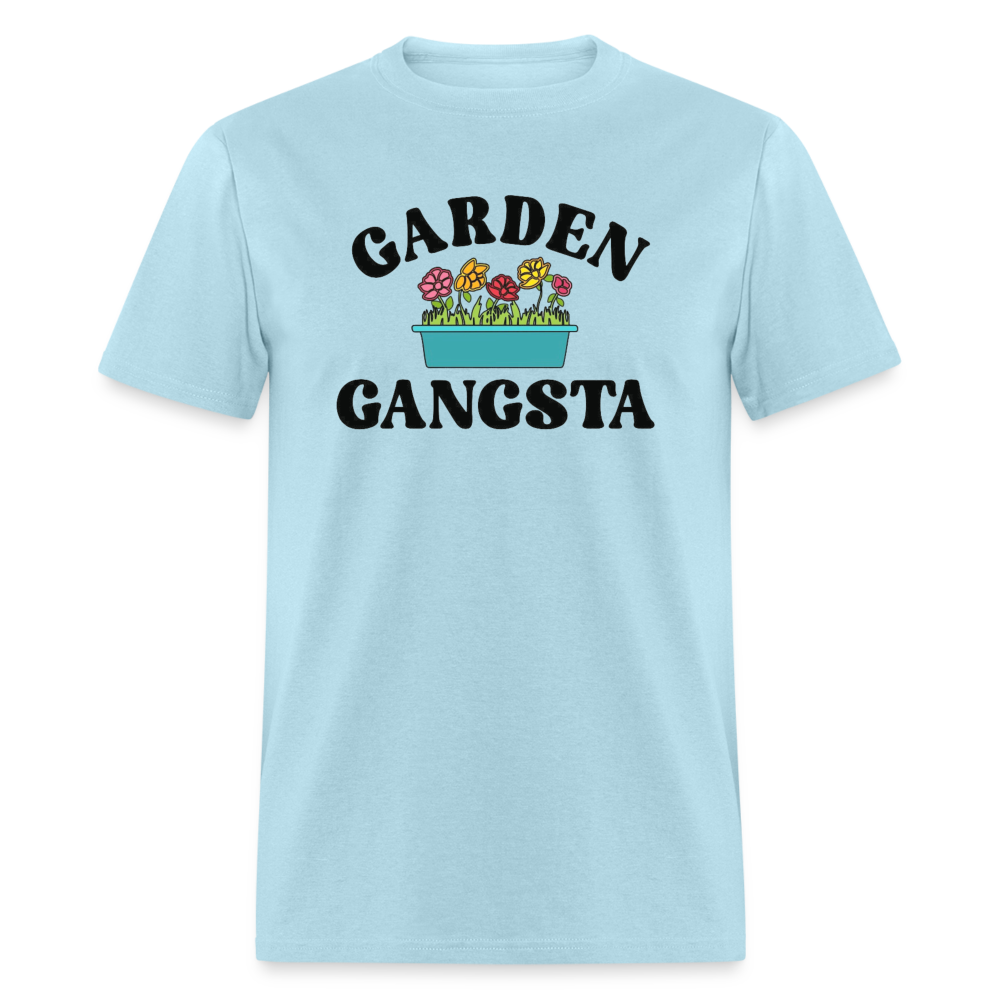 GARDEN GANGSTA TEE - powder blue