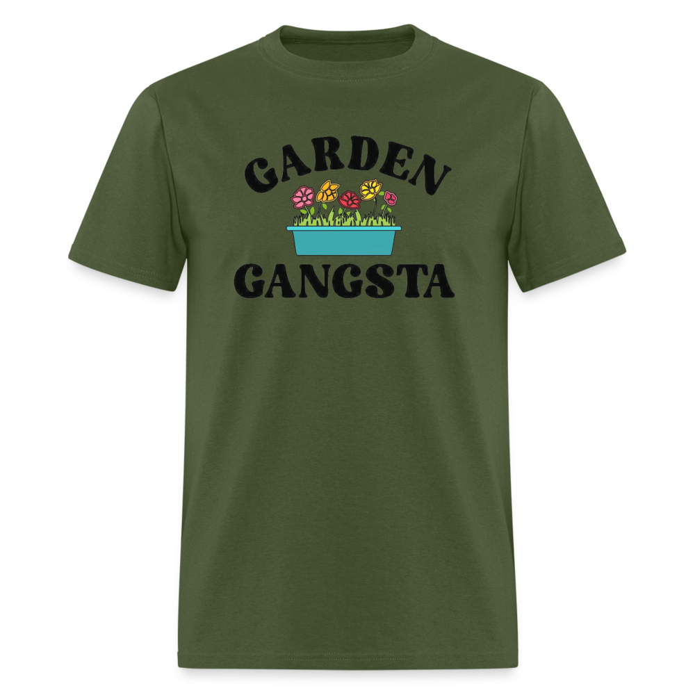 GARDEN GANGSTA TEE - military green