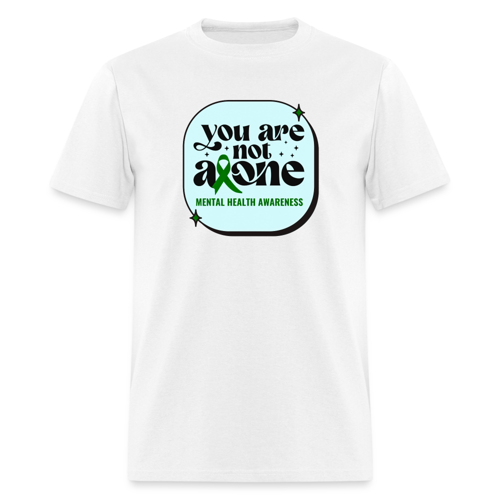 YOU’RE NOT ALONE TEE - white