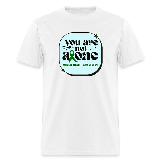 YOU’RE NOT ALONE TEE - white