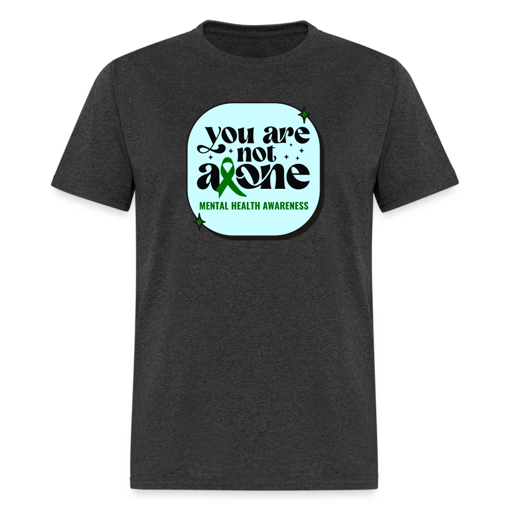 YOU’RE NOT ALONE TEE - heather black