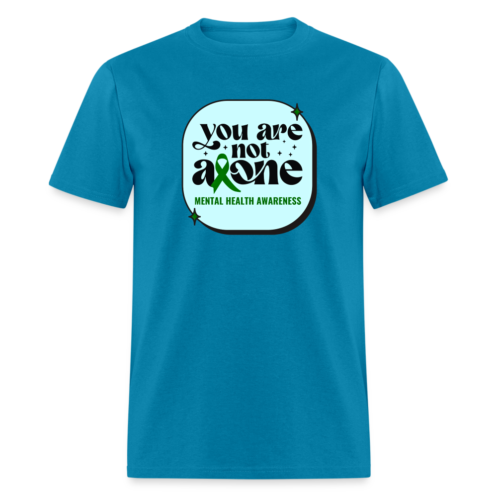 YOU’RE NOT ALONE TEE - turquoise